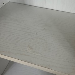 7月13日終了　ニトリ　本棚　リサ　ホワイトの画像