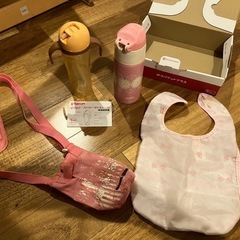 サーモス　ストロー　水筒　ピジョン　スタイおまけ　の画像