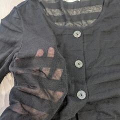 essmeaw 黒カーディガンの画像