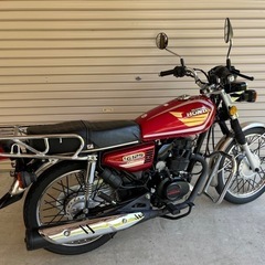 HONDA CG125 実動 自賠責R11年12月 old-fashioned CBの画像