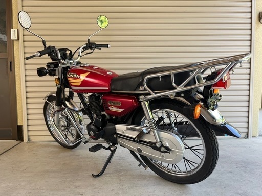 HONDA CG125 実動 自賠責R11年12月 old-fashioned CB