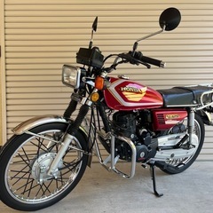 HONDA CG125 実動 自賠責R11年12月 old-fashioned CBの画像