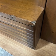 収納付きテレビボード（テレビ、レコーダーは付きません）の画像