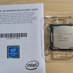 CPU Intel Pentium Dual-Core G4620 BOXの画像