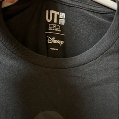 ユニクロ　ミッキーtシャツ　ブラック　格好かわいい　サイズMの画像