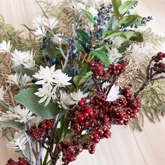 ❤️値下げ中❤️インテリア造花　💐5本セット💐　　の画像