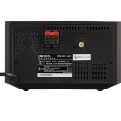 ORION SMC-160BT② CDステレオシステム コンポ Bluetooth 5.0 和紙素材フルレンジスピーカー 木製 ＭＤＦバスレフキャビネット USB MP3 WMA FM AM オーディオ美品の画像