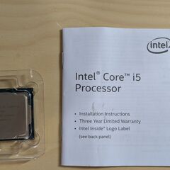 CPU Intel Corei5 7500 3.5 GHz LGA1151の画像