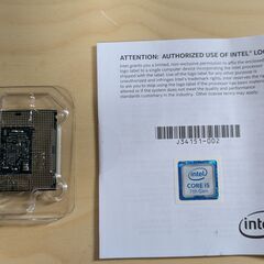 CPU Intel Corei5 7500 3.5 GHz LGA1151の画像