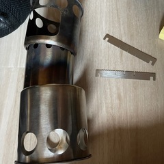 ウッドストーブ　五徳付きの画像