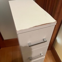 収納棚　白　の画像