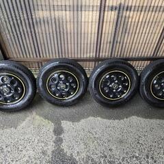 4本　ホイール　付き　タイヤ　セット R12　ハイゼットカーゴ　軽バン