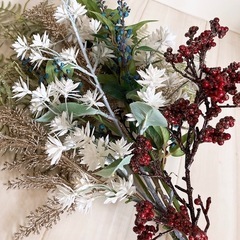 ❤️値下げ中❤️インテリア造花　💐5本セット💐　　の画像