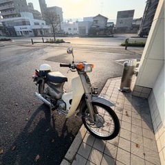 スーパーカブ50 角目 シルバーの画像