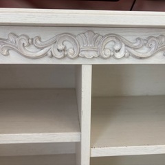 シャビーチック　TV台の画像