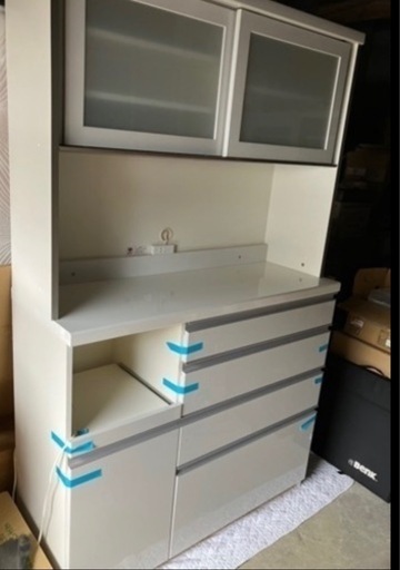 パモウナ　食器棚　定価20万円