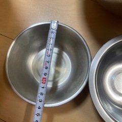 ステンレス製ボウルセット まとめ売りの画像