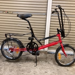 折りたたみ自転車SCOOMA スクーマ 赤
