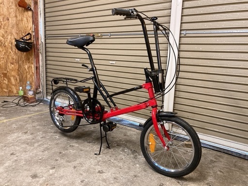折りたたみ自転車SCOOMA スクーマ 赤