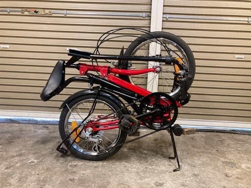 レトロ　当時物　折りたたみ自転車　スクーマ SCOOMA 美車　乗れます