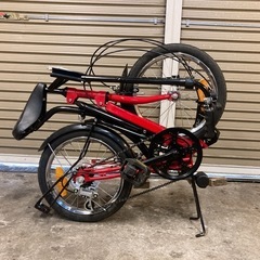 レトロ当時物折りたたみ自転車スクーマ SCOOMA 美車乗れます