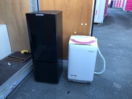 洗濯機、冷蔵庫セット