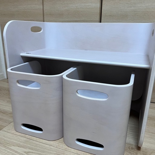 ホップル　コロコロチェア&デスク　3点セット　HOPPL