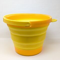 伊勢藤 ソフトバケツ 折りたたみ バケツ 8L I-553の画像