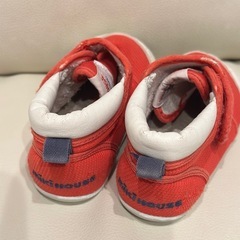 MIKIHOUSEの二段階トレーニングシューズです。サイズは13cm。の画像