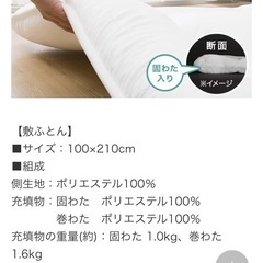 【取引終了】ニトリ　そのまま使える寝具4点セット シングル(S2514 S)の画像