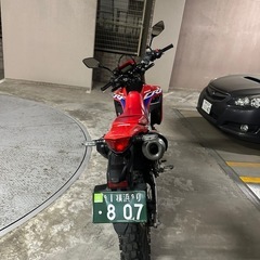 crf250l MD47 2020年式 自賠責保険 R10年5月❗️の画像