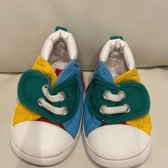 MIKIHOUSEの一段階トレーニングシューズです。サイズは12cm。の画像