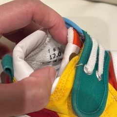 MIKIHOUSEの一段階トレーニングシューズです。サイズは12cm。の画像