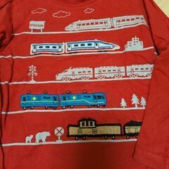 110cm長袖カットソー3点セットの画像