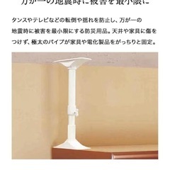 突っ張り耐震ポールの画像