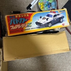 当時物 ブリキ フリクションパワー DX パトカー フェアレディZ