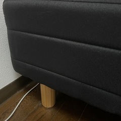 無料　冷蔵庫　洗濯機 セミダブルマットレスベッド　の画像