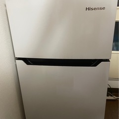 無料　冷蔵庫　洗濯機 セミダブルマットレスベッド　の画像