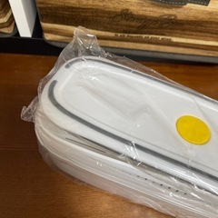 通気穴付きプラスチック保存容器 パスタ レンジ レンチンの画像