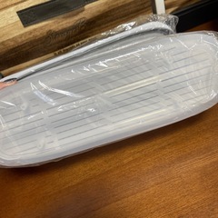 通気穴付きプラスチック保存容器 パスタ レンジ レンチンの画像