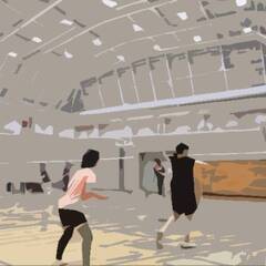 SUN SUN バドミントン　7月13日AM - 府中市