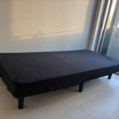 シンプルマットレスベッド　無料　