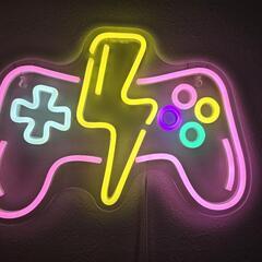 ネオンライト　ゲーム機