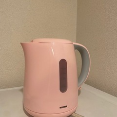 7/12まで！ニトリ電気ポット1.2L ピンク