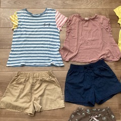 子供　女の子　夏服　7点セットの画像
