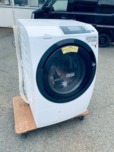 EJ5218番 日立 ドラム式電気洗濯乾燥機  BD-SG100AL