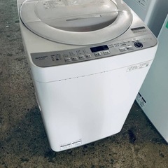 EJ5221番 SHARP 電気洗濯機 ES-GE7E-W