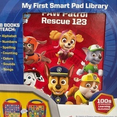 My First Smart Pad Library 8冊セット パウパトロールの画像