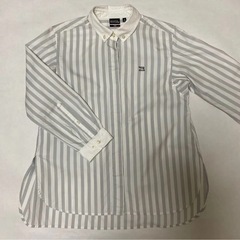 ユニクロUNIQLOストライプシャツ サイズS