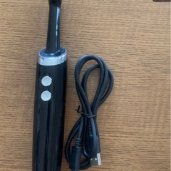 電動歯ブラシ 黒の画像